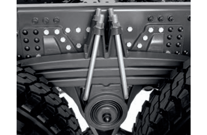 SUSPENSÃO TRASEIRA MECÂNICA OU PNEUMÁTICA